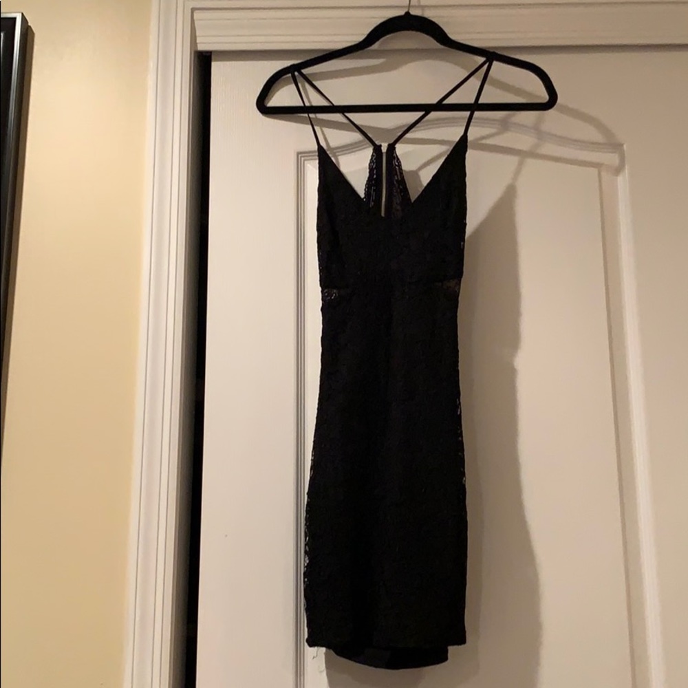 Black Lace Dress